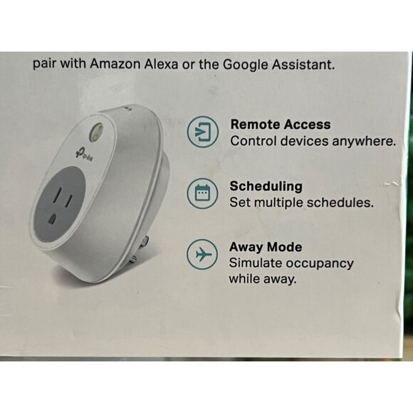 New TP-Link Smart Wi-Fi Plug Alexa or Google Home Assistant HS100 - Picture 10 of 16